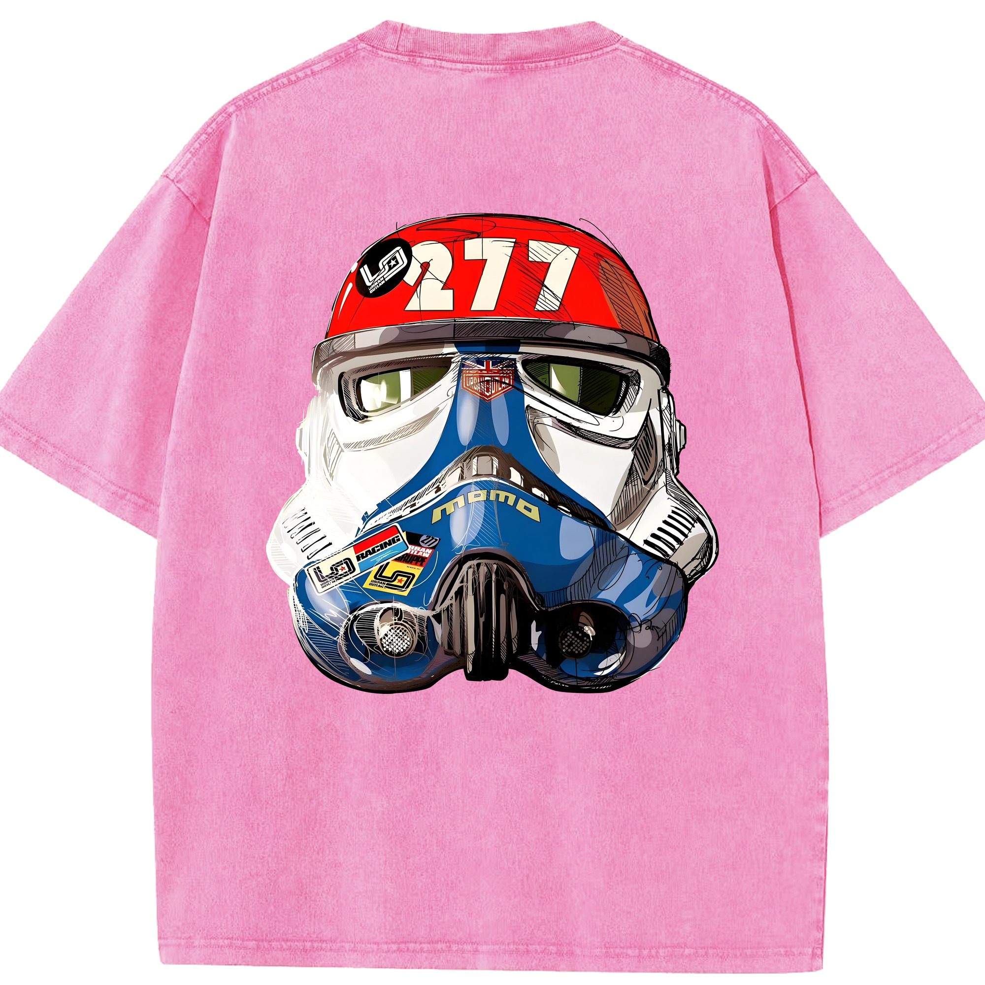 （画像用） スター・ウォーズ Star Wars 綿100% ヴィンテージ風 半袖Tシャツ（背面プリント）